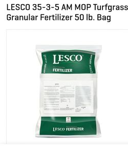 Lesco turf fertilizer 50 lbs