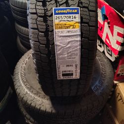 Llantas/Tires 265/70r16 Goodyear Wrangler Territory 