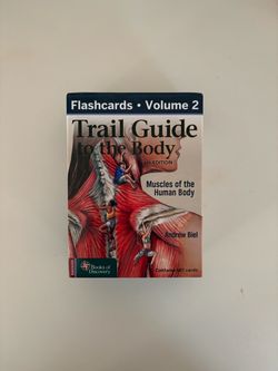 Trail Guide to the Body Flashcards Volume 2