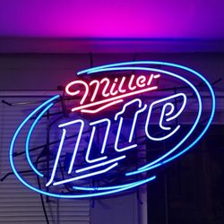 Neon Light - Miller Lite