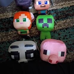 Minecraft Assorted Plush