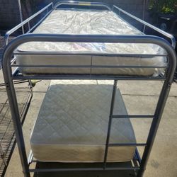 Bunk Bed With Mattresses 