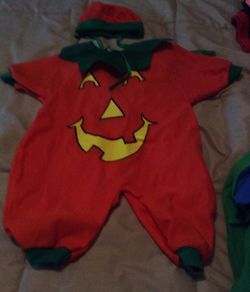 Halloween costume Punkin or little one size small