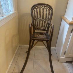 Vintage Antique High chair 