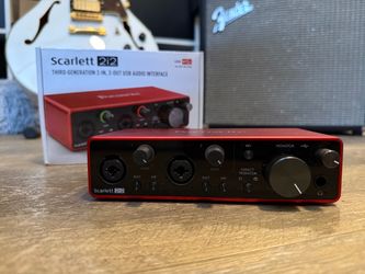 Focusrite Scarlett 2i2 3rd Gen Audio Interface – Excellent Condition