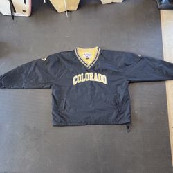 University Of Colorado Windbreaker pullover 