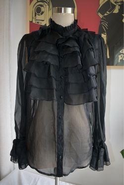New York and co blouse / black/ size small