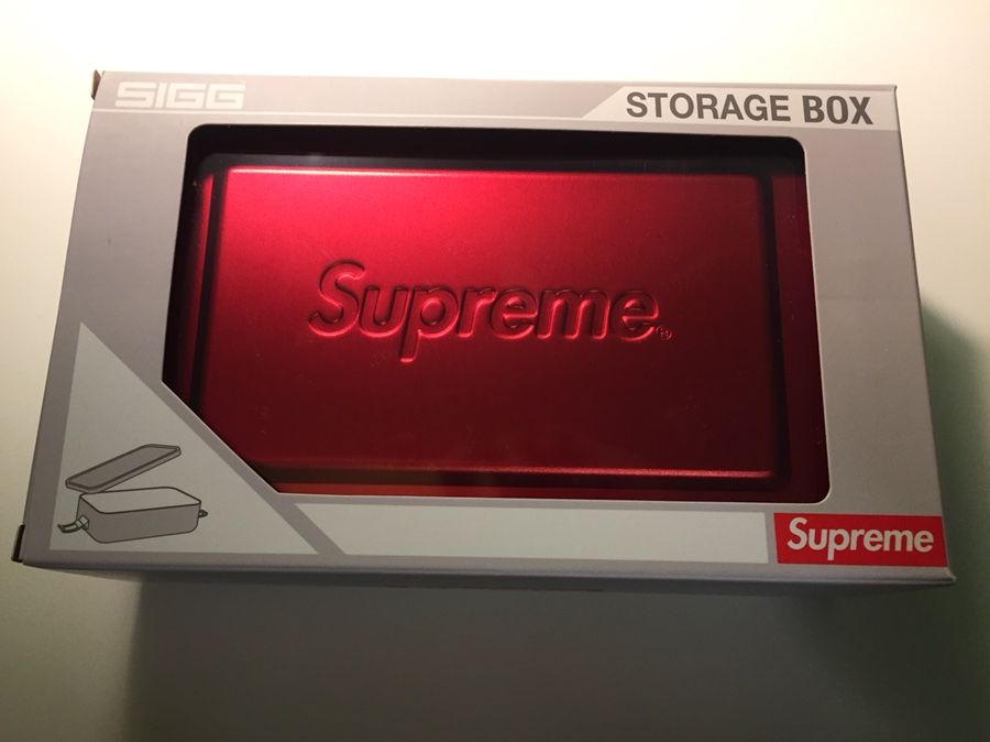 Supreme SIGG Metal Storage Box