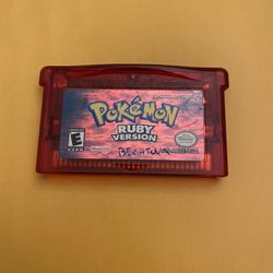 Pokémon Ruby Authentic Nintendo