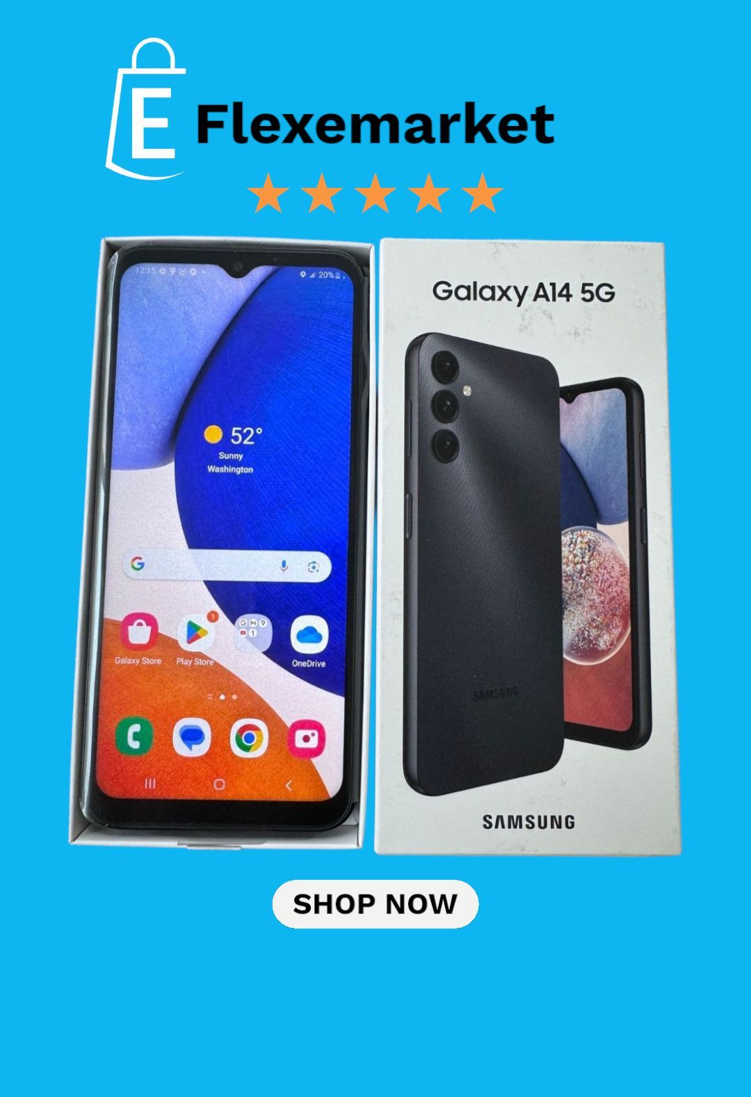 Samsung Galaxy A14 128GB Unlocked | FlexEmarket Hot Deal