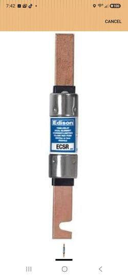 ECSR4 Class RK5 600Vac Dual-Element Time-Delay 4A Fuse