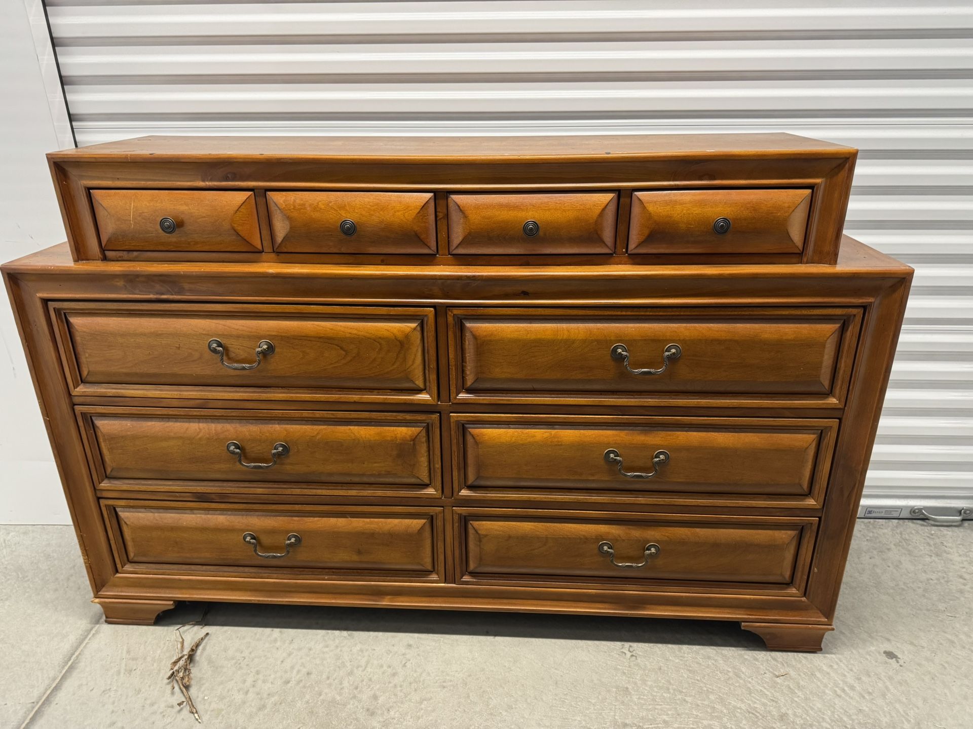 Wooden Dresser , from a smoke friendly home. See Pictures For Condition 66 3/4” long 17” Deep 43” tall