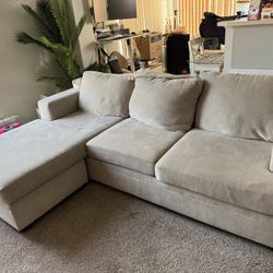 Living Spaces Sectional Couch