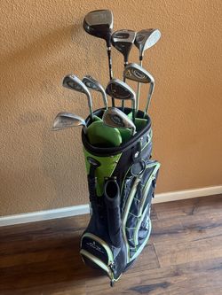 Golf Set Bundle W/ Cobra Snake Eyes Golf Bag