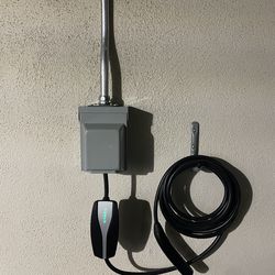 Tesla wall connector car charger level 2 EV outlet nema 1450