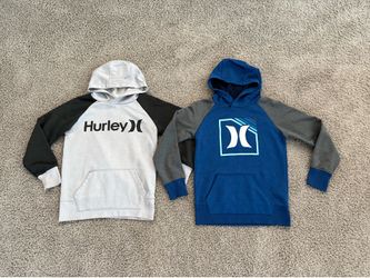 Boys Hurley Hoodies- Size 8