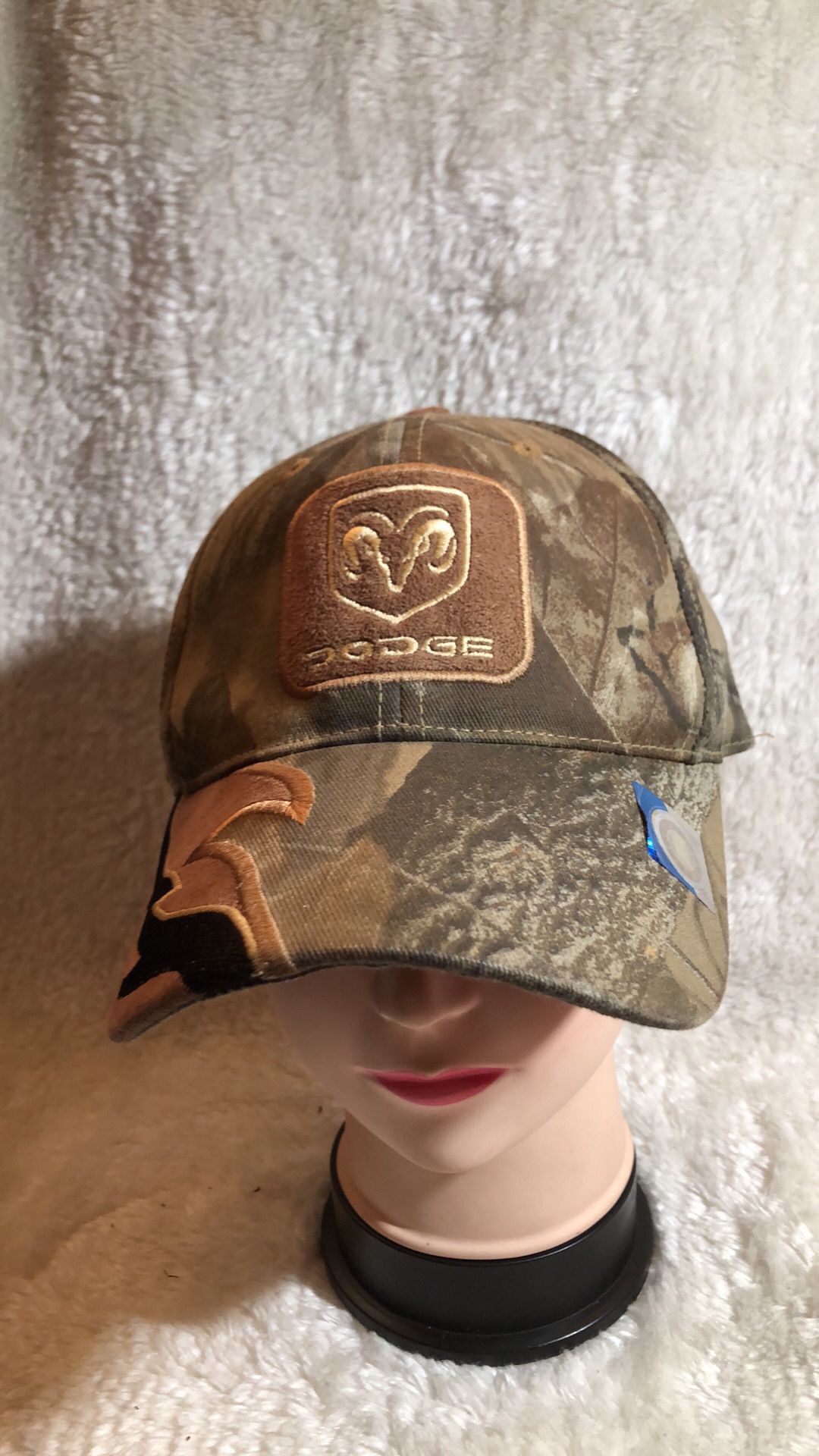 Dodge Hat Camo Checkered Flag Sports