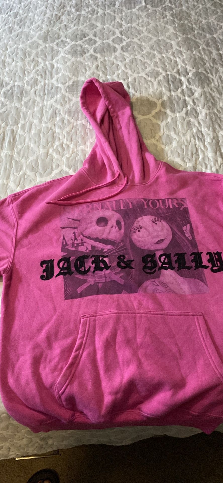 Women’s Pink Hoodie Size L 
