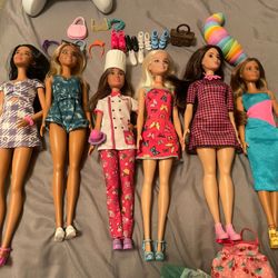 Barbie fashionistas 6 falls