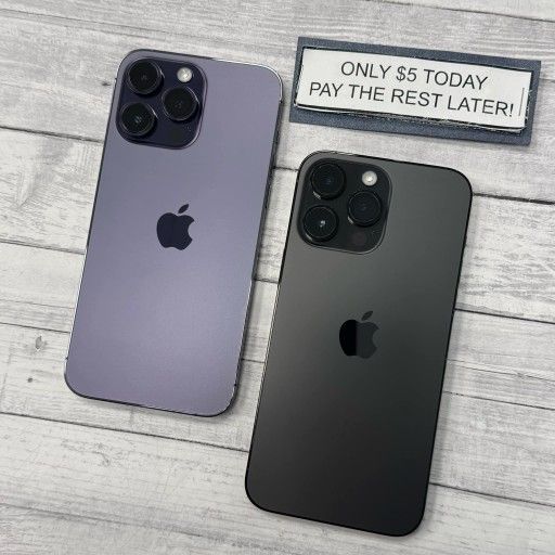 Apple iPhone 14 Pro Max - Pay $5 and the rest later