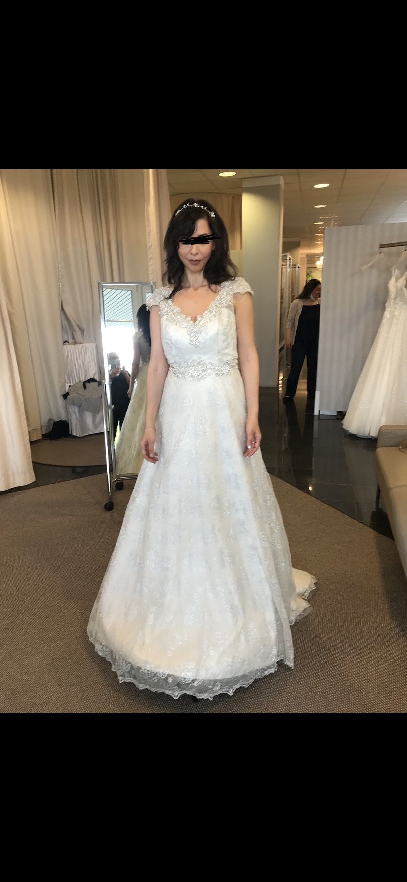 Wedding Dress UNWORN NEW German Handmade Design