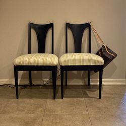 Sturdy Comfortable CHAIRS (Pair)