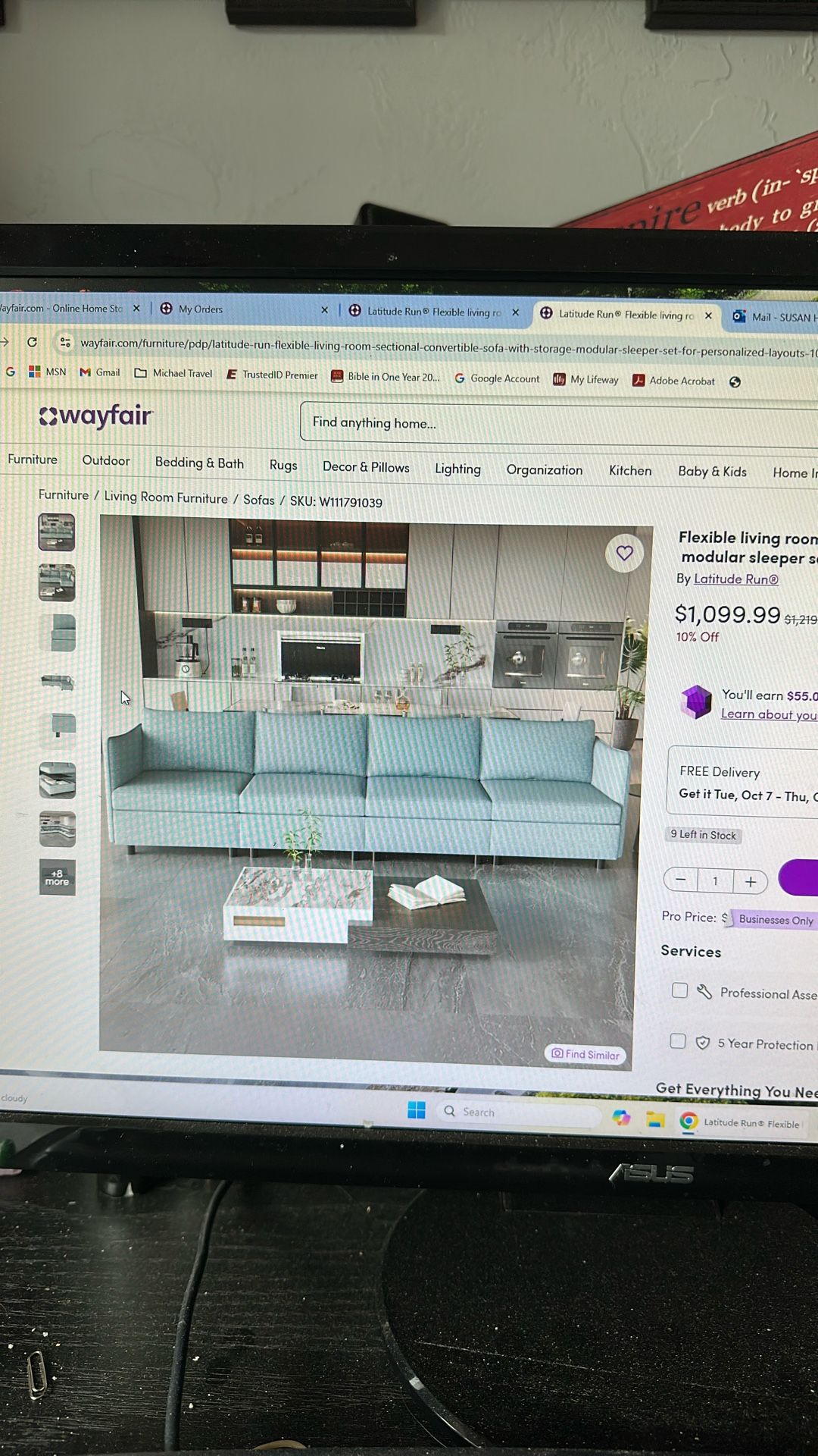 Modular Sectional Sofa