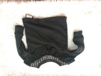 Girls black sweater