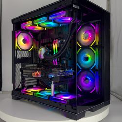 AMD RX 7900 XTX Ryzen 7 7800X3D 32GB DDR5 RAM 2TB SSD RGB Gaming Computer