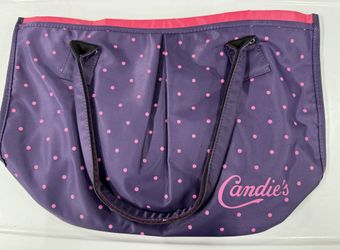 Candie’s Purple and Pink Tote Bag (Stylish and Versatile, Excellent Condition)