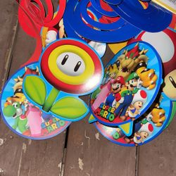 Super Mario Bros Party Decor And Center Pieces 