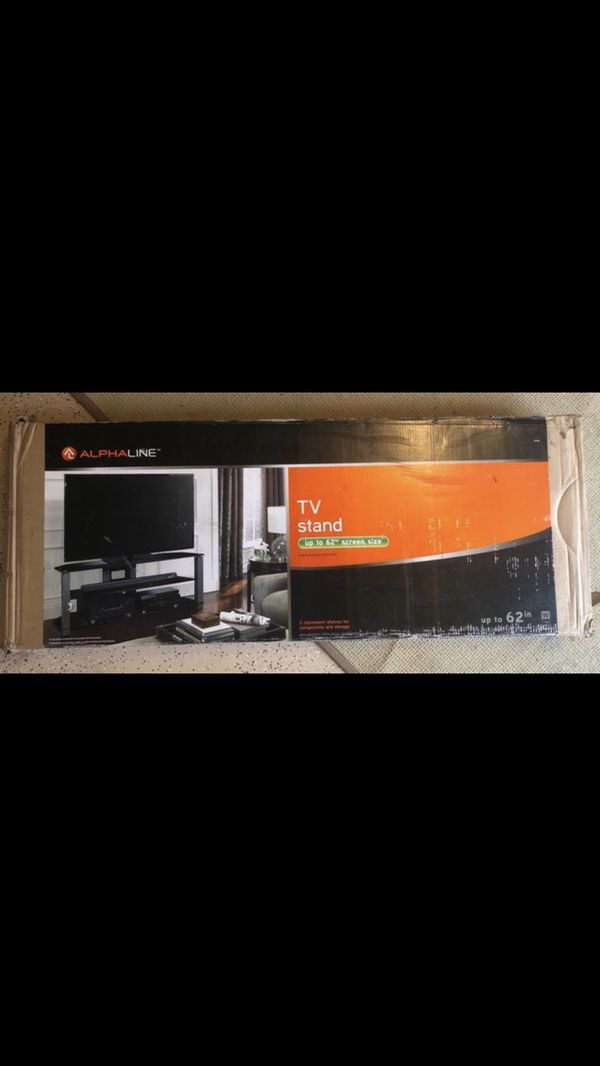New Alphaline Tv Stand For Flat Panel Tvs Up To 62 In Apopka Fl Offerup