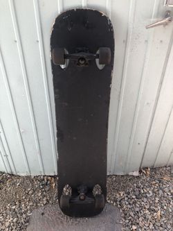 Custom XL longboard skateboard.