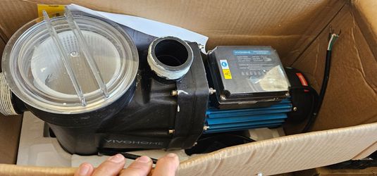 VIVOHOME 2.5 HP Powerful Self Primming 8880 GPH Swimming Pool Pump w/Timer for inground Pool 1.5" & 2.0" PVC Pipe Fittings 230V Energy Saving w/Strain