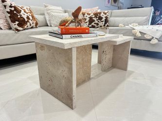 Travertine Coffee Table