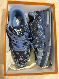 LOUIS VUITTON LV TRAINER BLUE