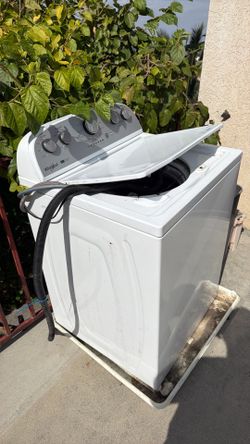 Washer- stuck on drain