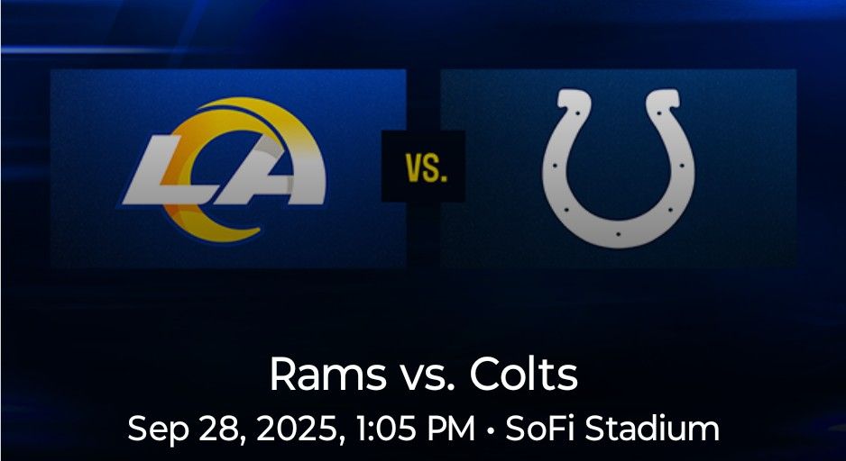 $100 Rams v Colts
