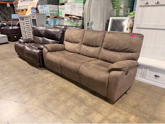 Fabric Reclining Sofa, Couch