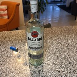 Empty Bacardi Bottles 