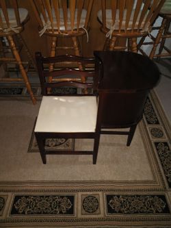 Phone Desk Vintage 60s