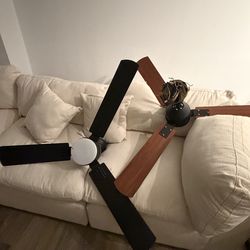 2 Remote control fans