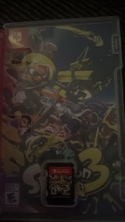 Splatoon 3 Nintendo Switch Game