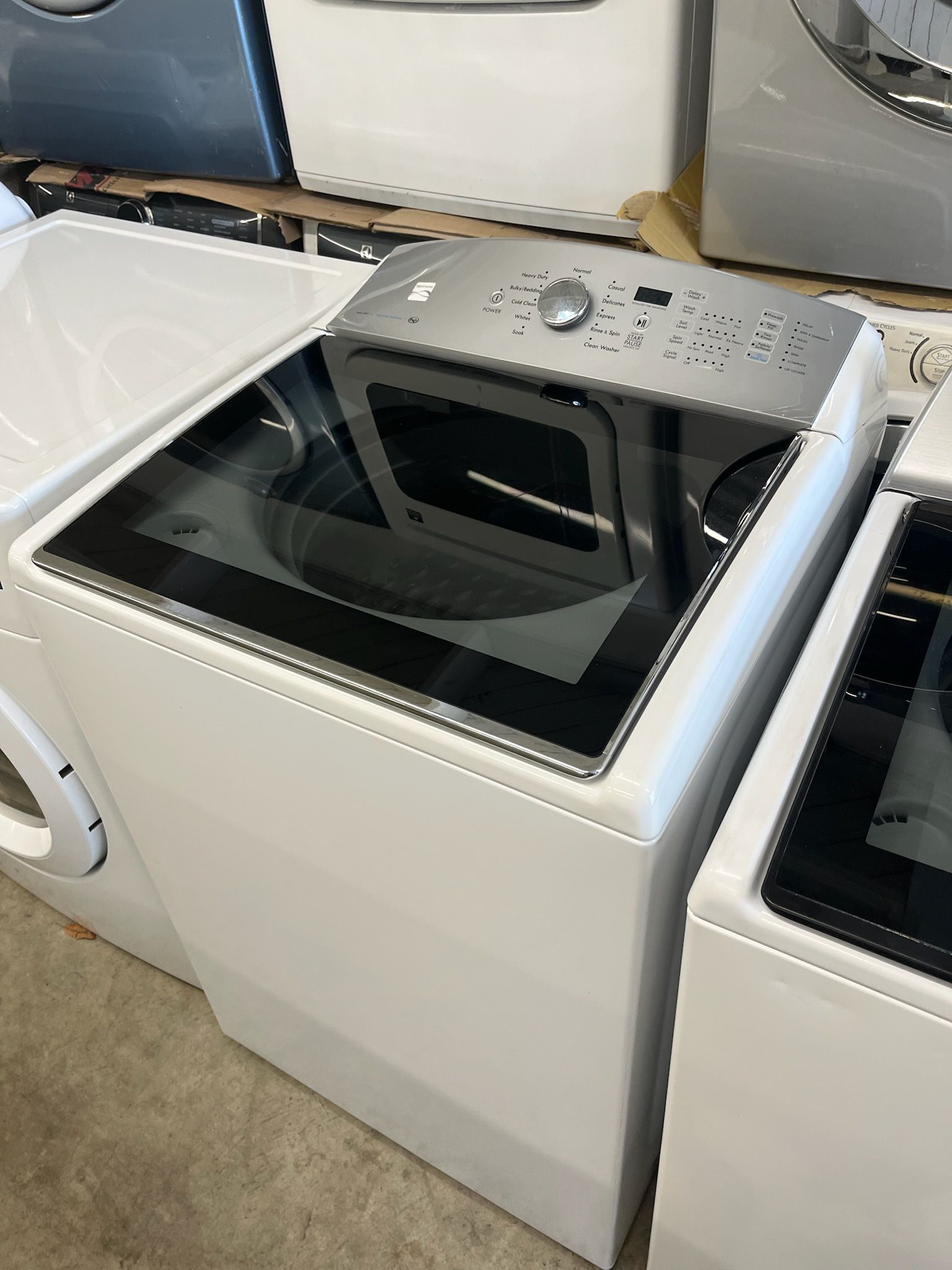 Used Kenmore Washer with Warranty with Big Capacity