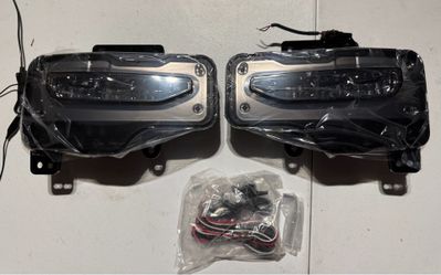 16-18 GMC Sierra Smoke LED Fog Lights