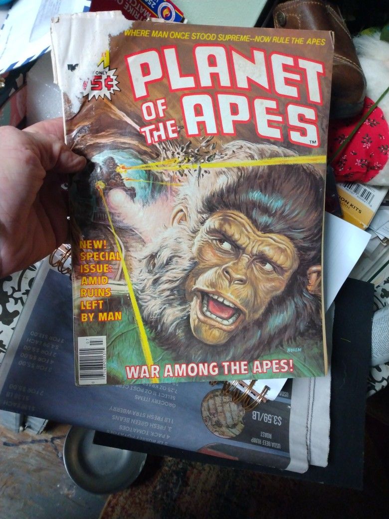 Planet of the Apes (1974 Marvel) Magazine comic books