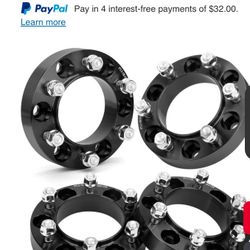 WHEEL SPACERS 1.25" 6X5.5 TO 6X5.5 HUBCENTRIC FOR TOYOTA 4RUNNER TACOMA TUNDRA FJ CRUISER SEQUOIA