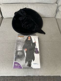 Spirit Dark Witch Halloween Costume Child Large 12-14