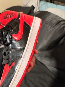 Air Jordan 1 High Patent Leather Sneakers