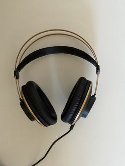 AKG K92 Black & Gold Closed Back Studio Headphones